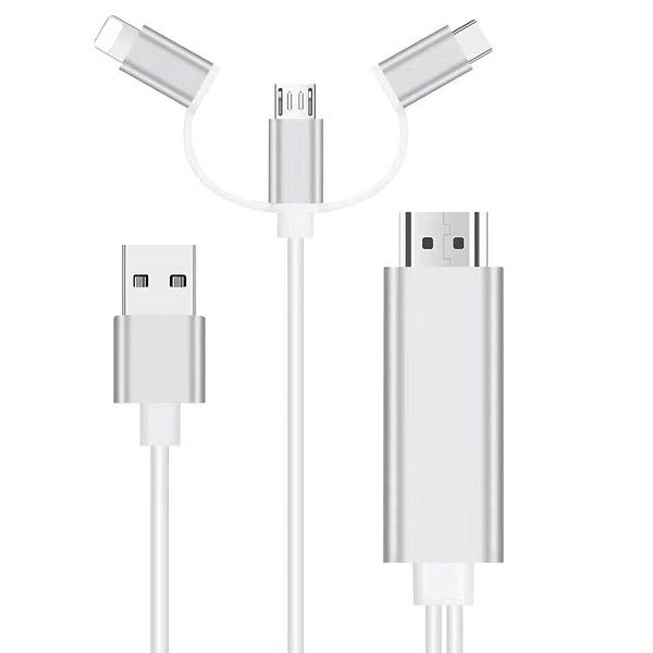 2M HDTV Cable Adapter Compatible with IOS And Android