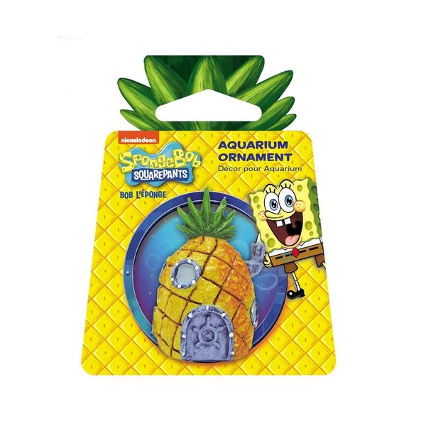 SpongeBob SquarePants Aquarium Ornament - Mini Pineapple Home