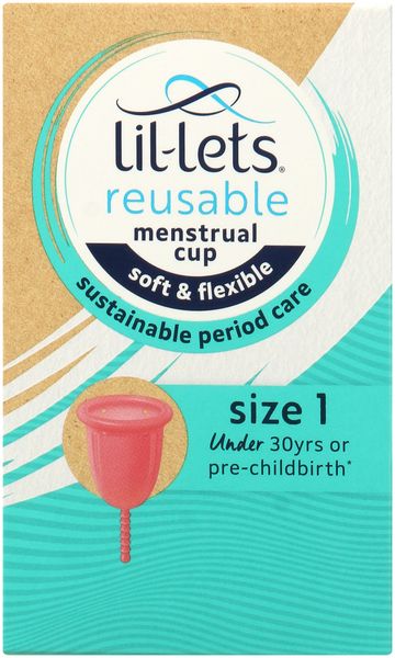 Lil-Lets Reusables Menstrual Cup Siz-1