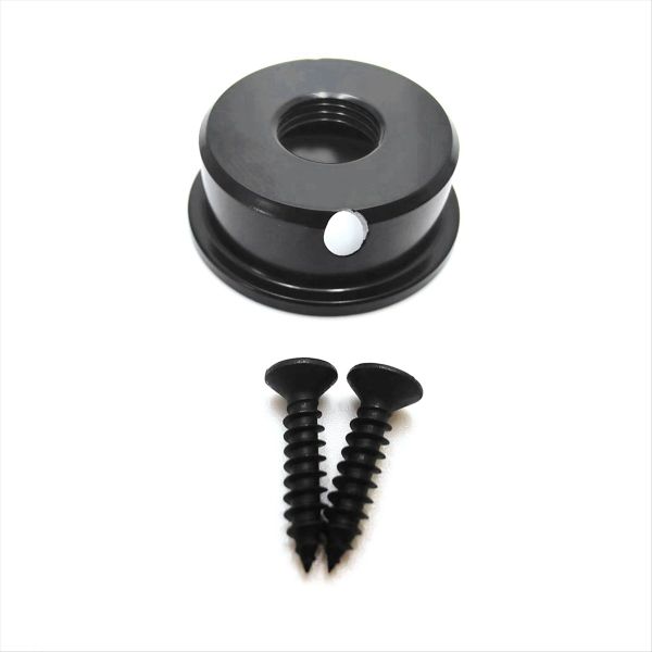 TL Round Socket Electric Guitar Audio Output Jack Socket Socket Black