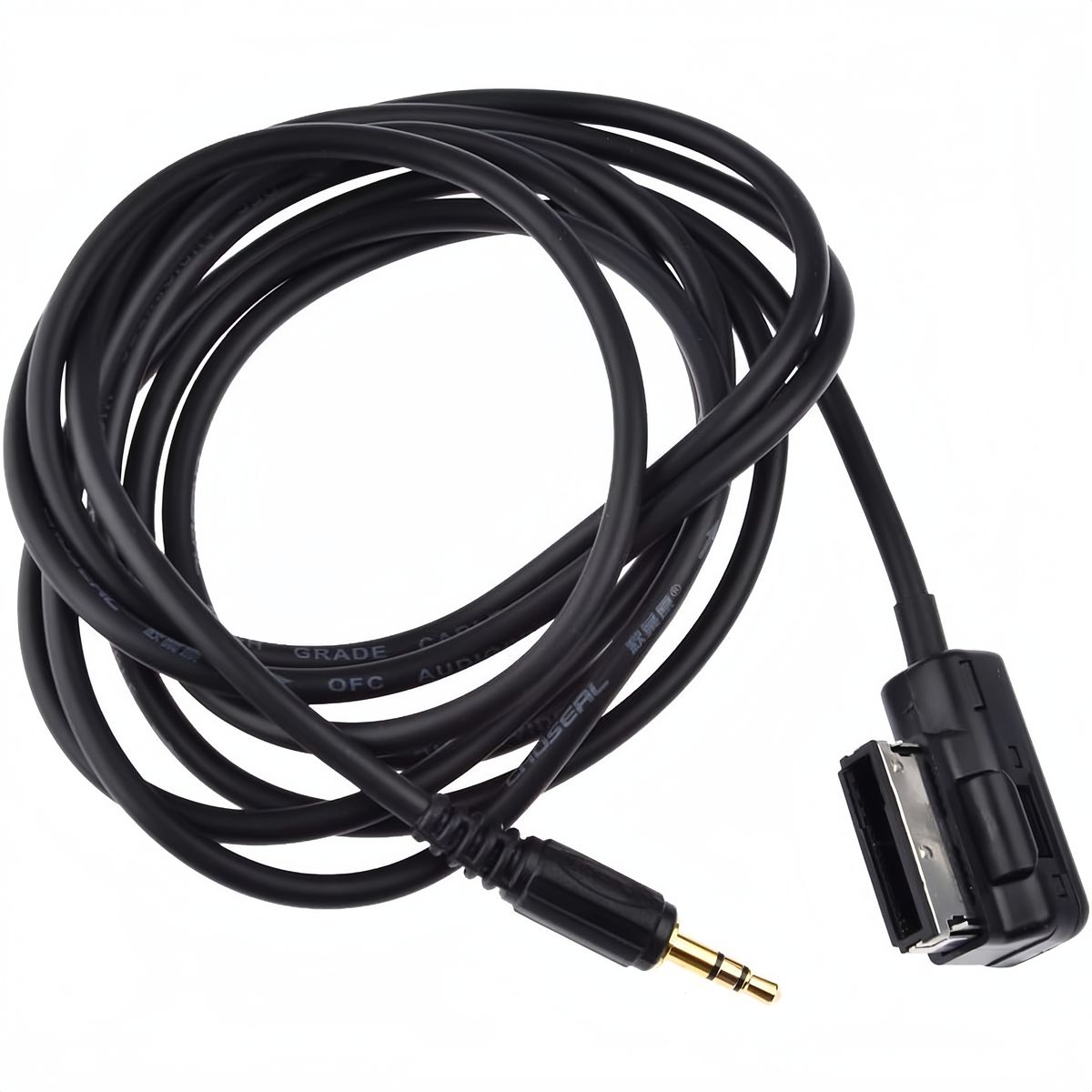Cable for Audio Music Interface Adaptor 3.5mm Jack suitable for Volkswagen Cable