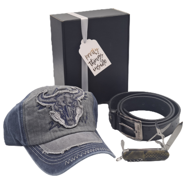 Belt Giftbox - Black - M06