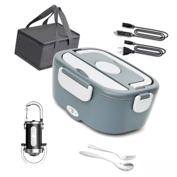 Expees - Electric Food Warmer Lunch Box Plus Mini Flash Light