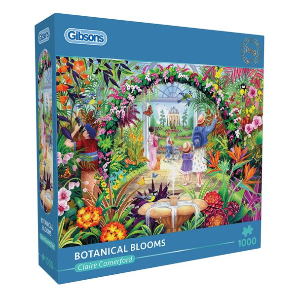 Gibsons Botanical Blooms 1000 Piece Jigsaw Puzzle