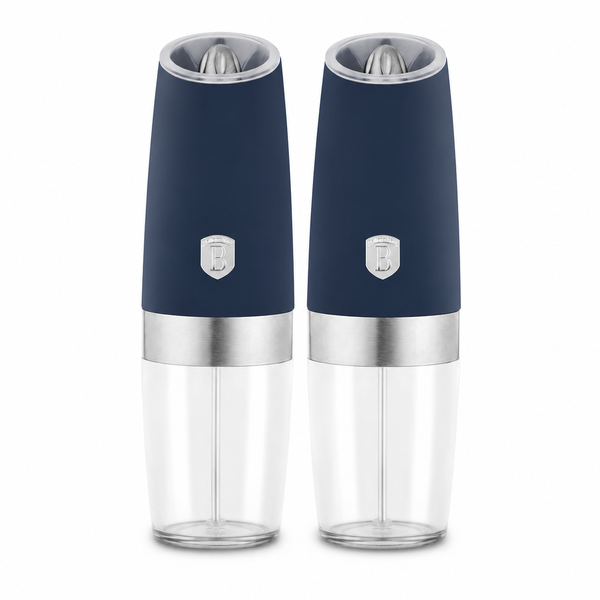 Berlinger Haus 2-Piece Gravity Pepper and Salt Mill Set - Matt Green