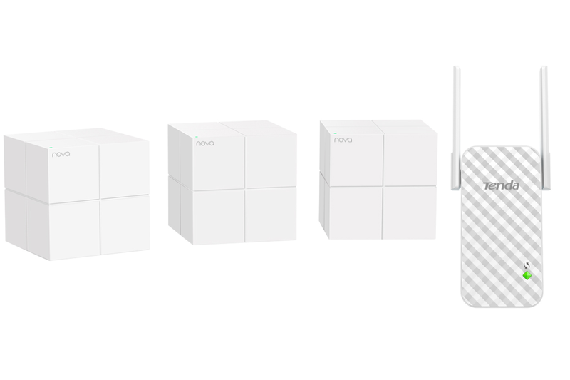 Make Your Home Fully Wi-Fi with Tenda MW6-3 Pack &amp; A9 N300 Range Extender