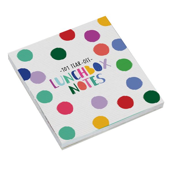 1 x Notepad with 101 tear-off lunchbox notes