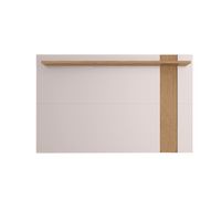 YB Ambiente LEME TV PANEL 70&quot;/OFF WHITE / NATURA REAL- Flatpack