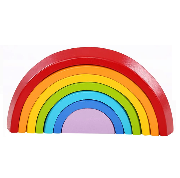 JuniorFX Kids Rainbow Stacking Toy