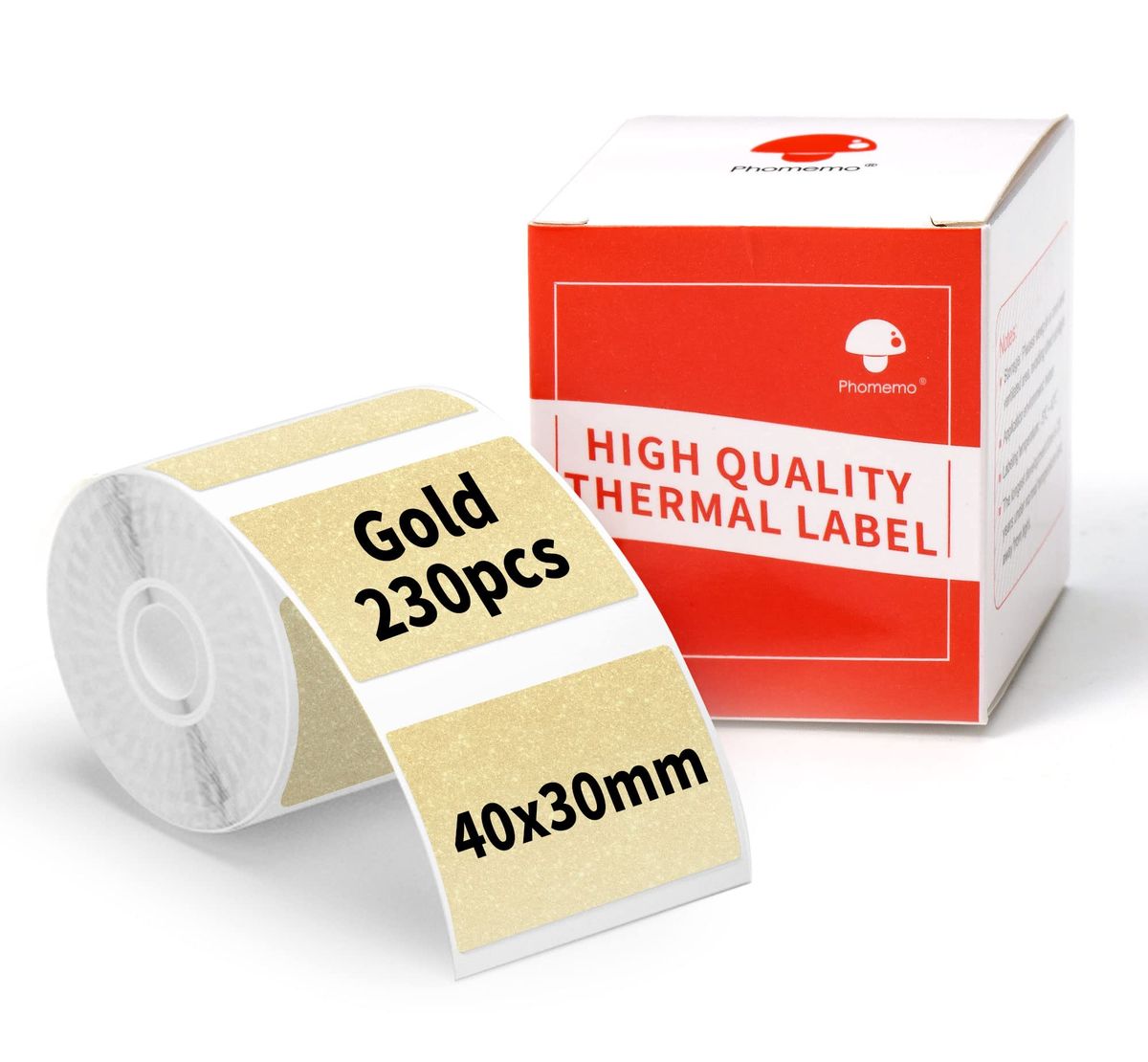 Self Adhesive Thermal Printer Paper 40x30mmx230 Labels Roll Shop Today Get It Tomorrow 1656