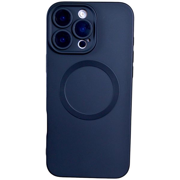 Solid Phone Case with Pro Cam and Magsafe Compatible WithIphone 16 Pro Max - Black