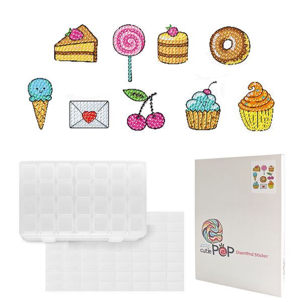 Diamond Painting DIY Sticker -Cute Desserts