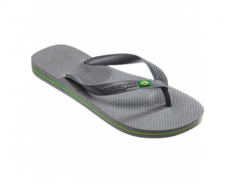 Havaianas Brasil Steel Grey - Men's Flip Flops. | Shop Today. Get it ...