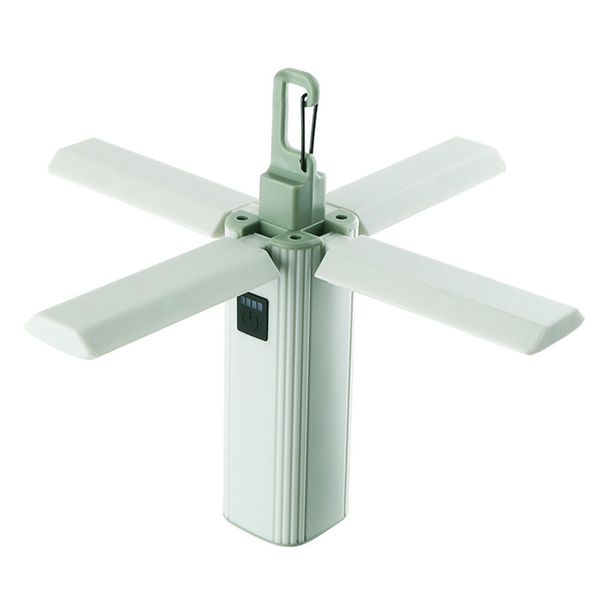 Folding Chargeable 3 Lighting Modes Light For Camping &amp; Hiking With Hook