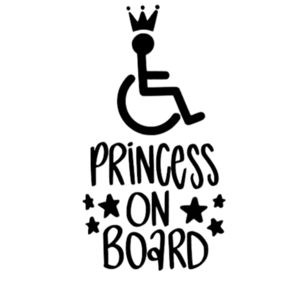 Princess On Board - Wheelchair image