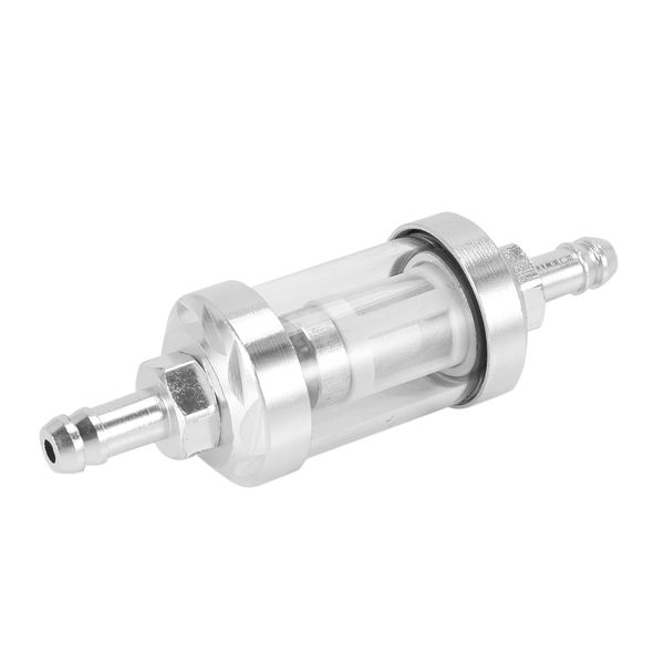 Motorcycle Universal Fuel Filter, Gasoline Filter, 5/16 Inch,8mm Oil Filter