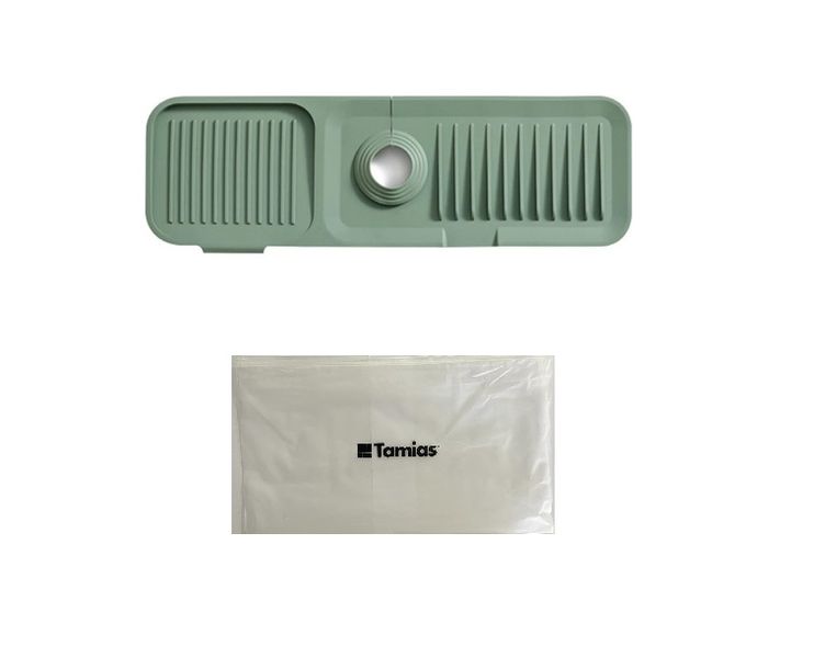 Tamias Sink Splash Guard Silicone Durable Mat Gr image