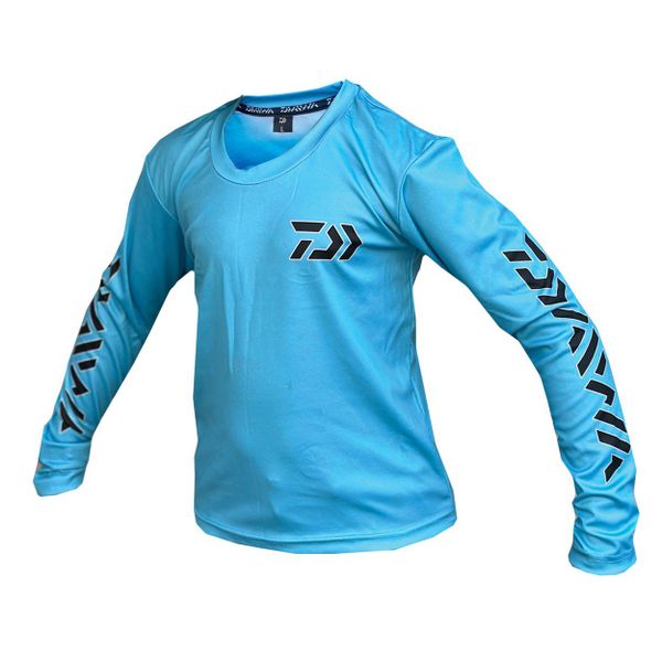 Daiwa Sublimated Kiddies Shirt - Sky Blue