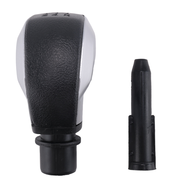 5-Speed Gear Shift Knob Head Shifter Black Silver for Peugeot 605 406