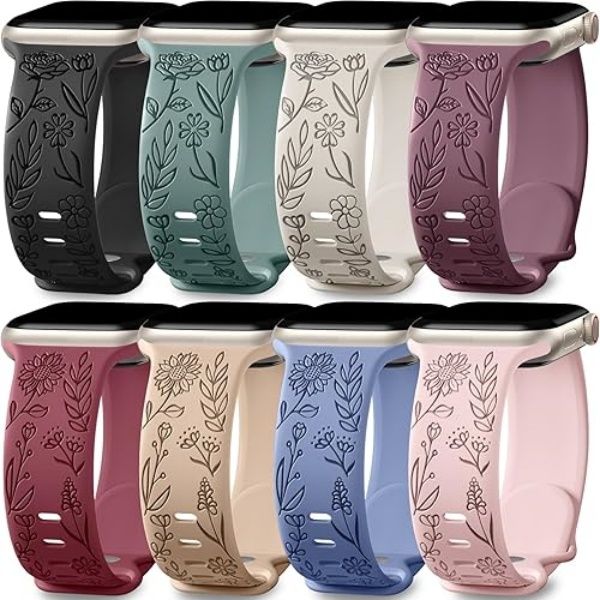 8pcs Women's Wristband Compatible With Apple Watch 38/40/ 41/42mm