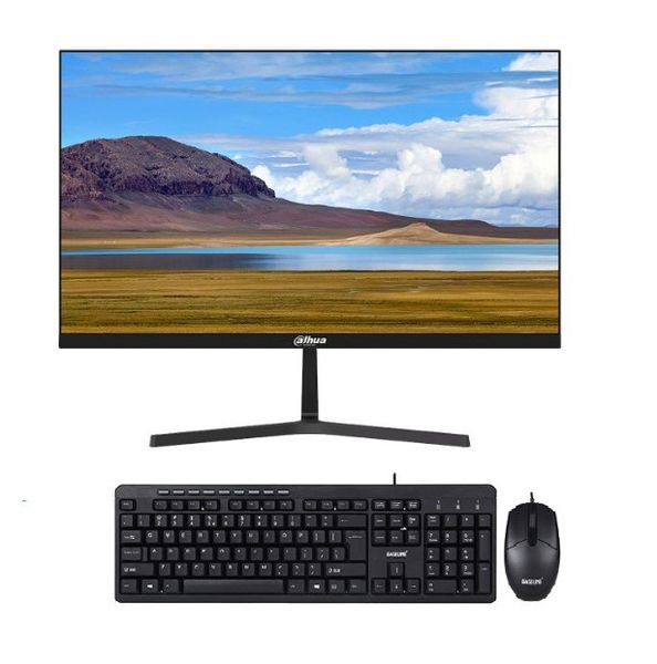 Dahua 27 Inch Full HD Monitor Built in Speaker + Keyboard &amp; Mouse Included