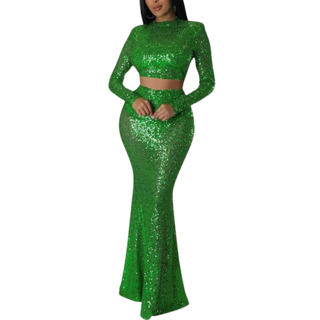 2 piece sparkly dress best sale