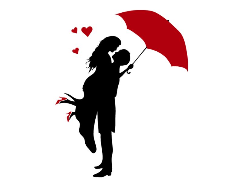 Imaging Architects Silhouettes In Love