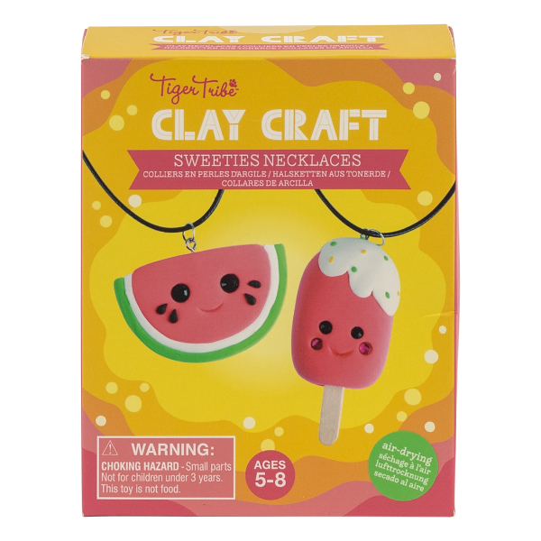 Tiger Tribe - Clay Craft Necklaces - Sweeties