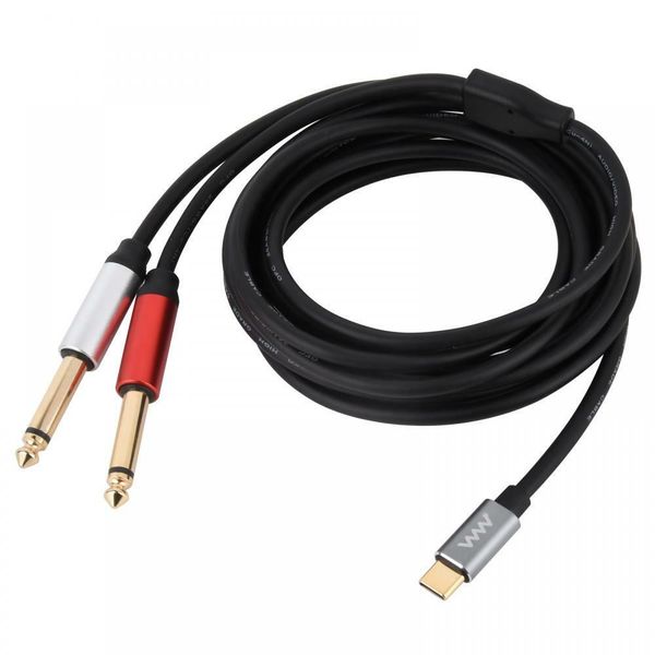 1.5m Type-C To TS6.35x2P Cable SE-LT21