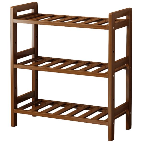 Decor Natural Bamboo Three Tier Storage Rack
