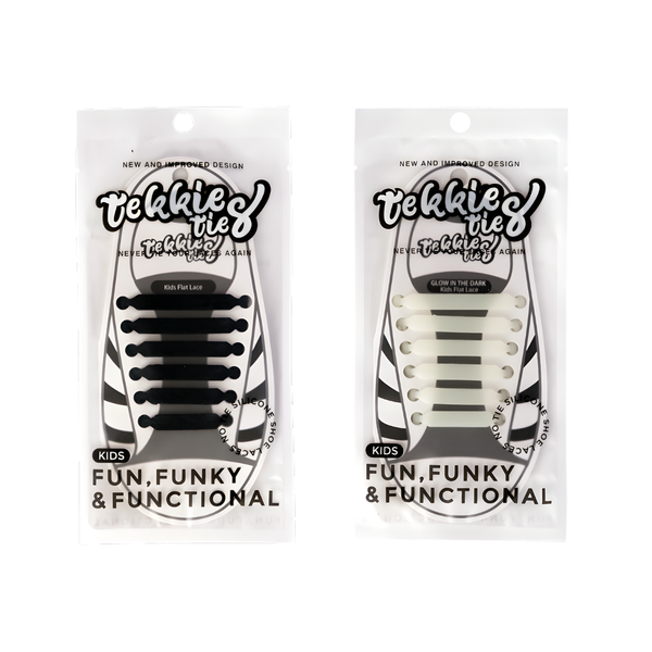 Tekkie Ties Kids School-to-Street Pack