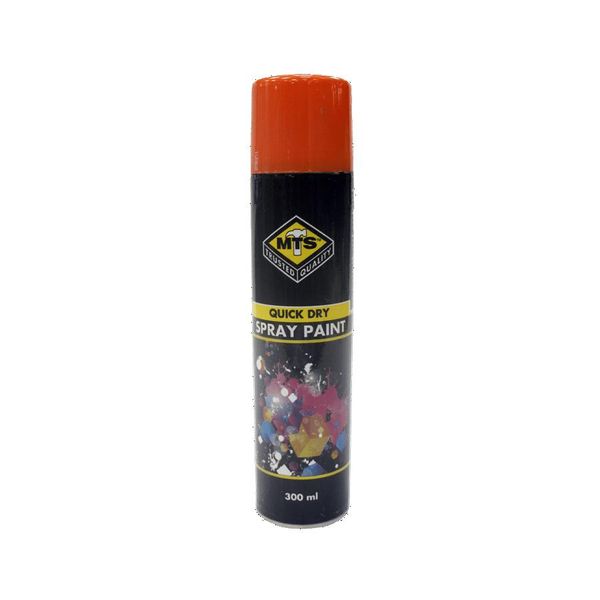 Paint Spray Orange Fluor 300Ml Mts
