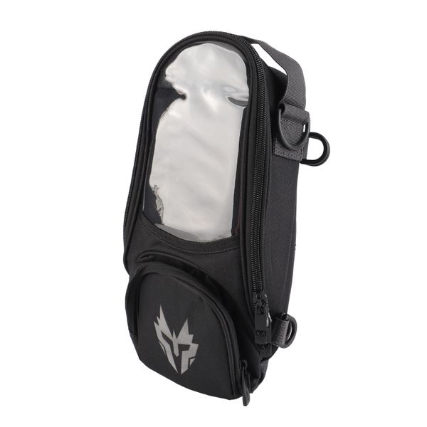 Oxford 4.5L Motorcycle Magnetic Tank Bag Grey Navigation Package