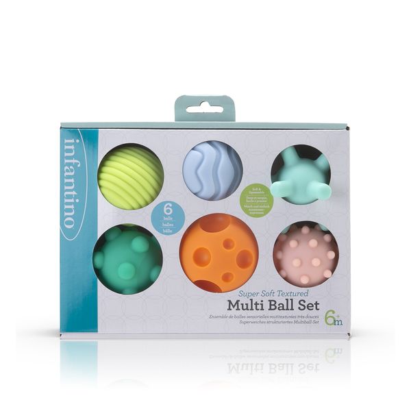 Infantino Super Soft Textured Multi Ball Set