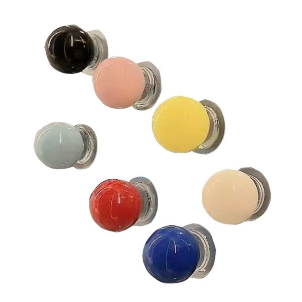 Self-Adhesive Colourful Dopamine Cabinet/Drawer Door Handle 7 Piece - 3cm