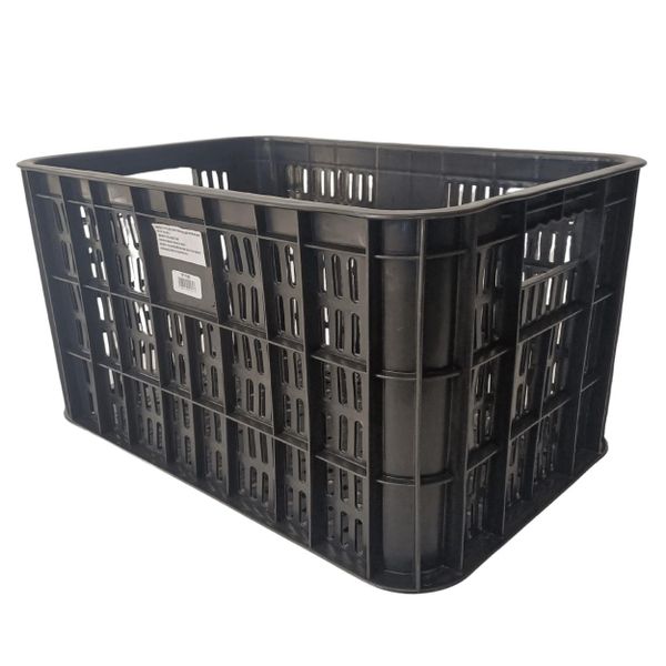 Large Plastic Crate Stackable Vented