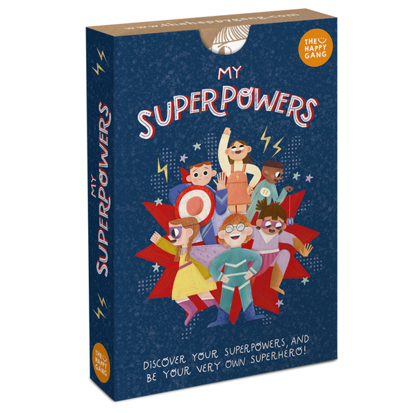 The Happy Gang - My Superpowers - Life Skills Flashcards for Parents &amp; Kids