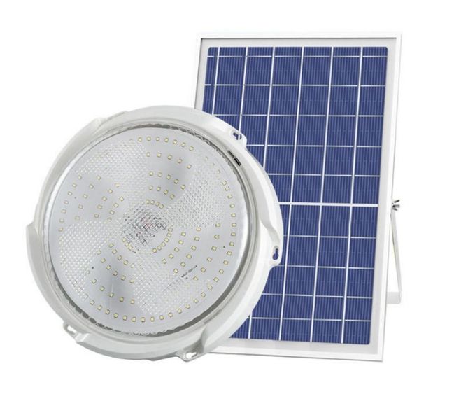 Solar Powered Ceiling Light &amp; Remote Control 400W