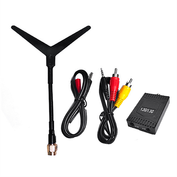 1.2G 1.3G VRX 9 Channel FPV Video Audio Receiver For RCAirplane Drone