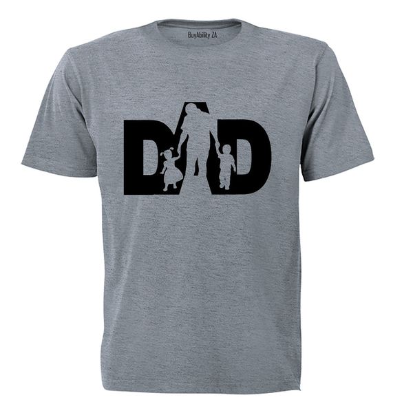 DAD - Family Silhouette - Adults - T-Shirt
