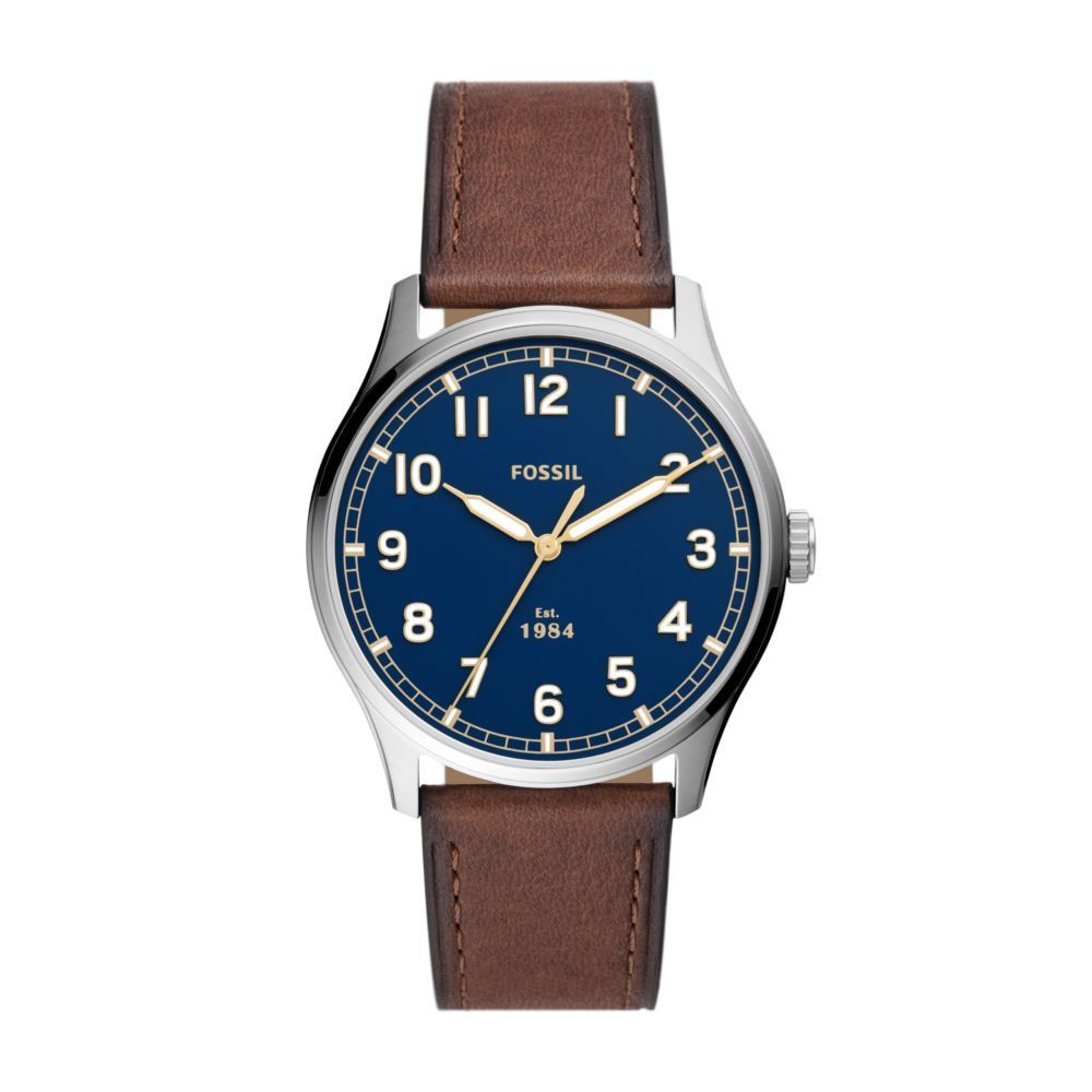 Fossil Dayliner Mens Brown Leather Watch FS5923 Buy Online in South Africa