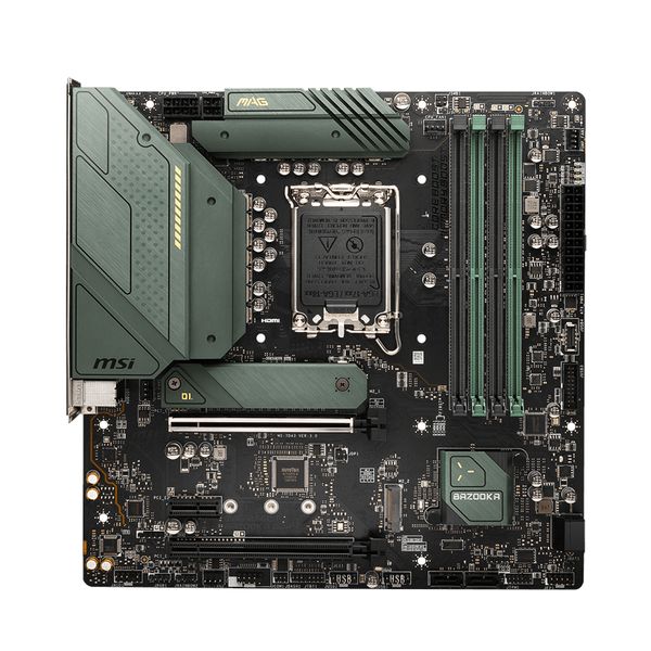 MSI MAG B660M BAZOOKA Intel 1700 Micro-ATX Motherboard