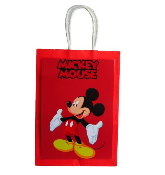 Mickey Mouse Themed Party Bags - Set of 10