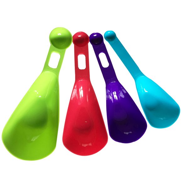 FI-Kitchen 4 Piece Plastic Scoop Set