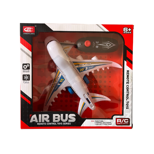 Remote Control Airplane - 27MHz RC Air Bus Toy