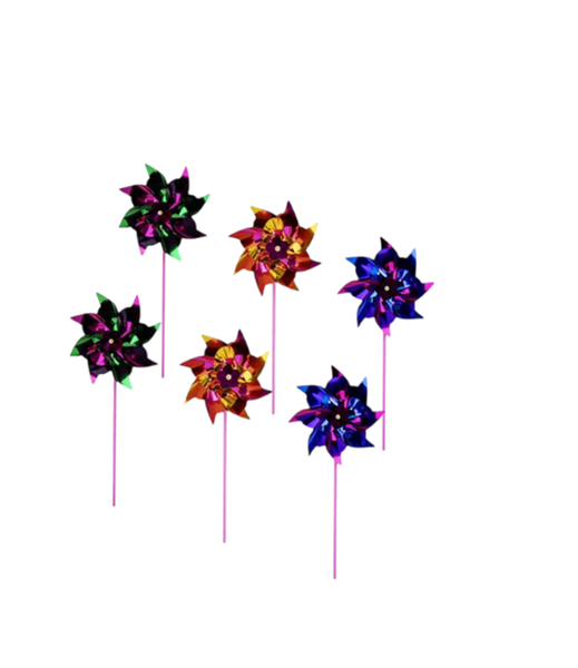 Novelty - Sensory Wind Mill (32 x 12cm) x 6