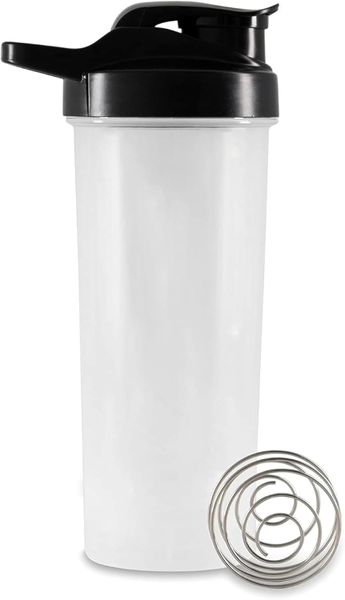 Sulfar Protein Shaker Bottle (700ml) - Flip-top-lid, Easy to Carry