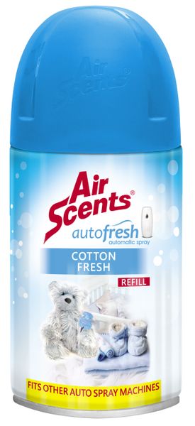 Shield Airscents Automatic Spray Refill Cotton Fresh 250ml