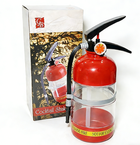 Fire Extinguisher Style Drink Dispenser - Bar &amp; KTV Ambiance Essential