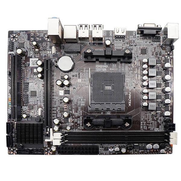 Arktek AMD A78M Chipset Motherboard - Socket FM2 and FM2+ CPU - DDR3 RAM